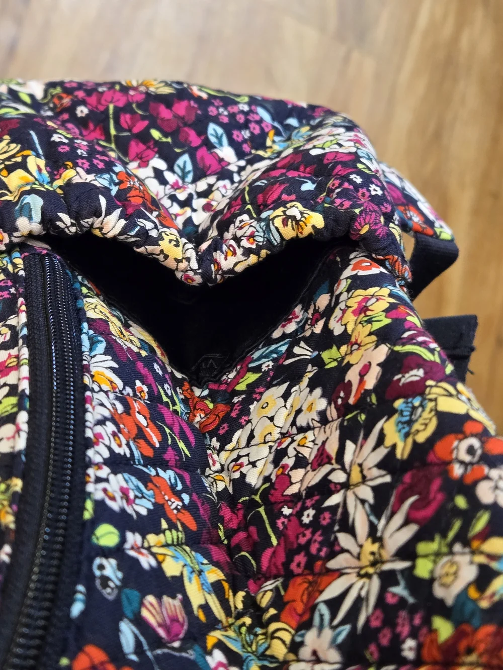 Vera Bradley Quilted Cotton Backpack - Retired Itsy Ditsy Floral Print